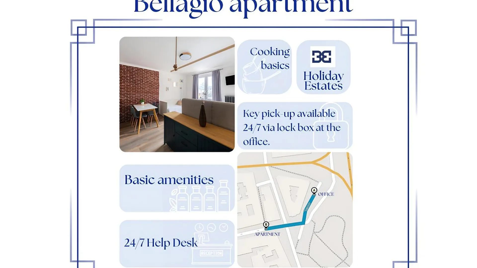 Bellagio Apartment 布拉格 0*,